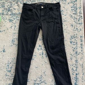 American Eagle black jeggings
